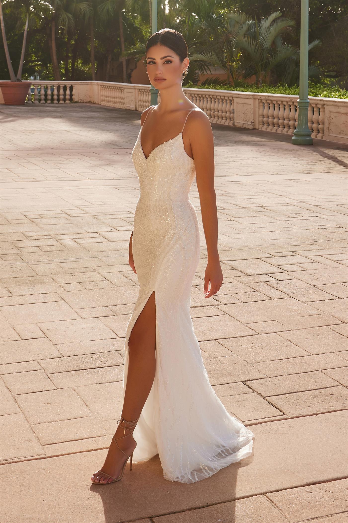 Spagetty Wedding Dress