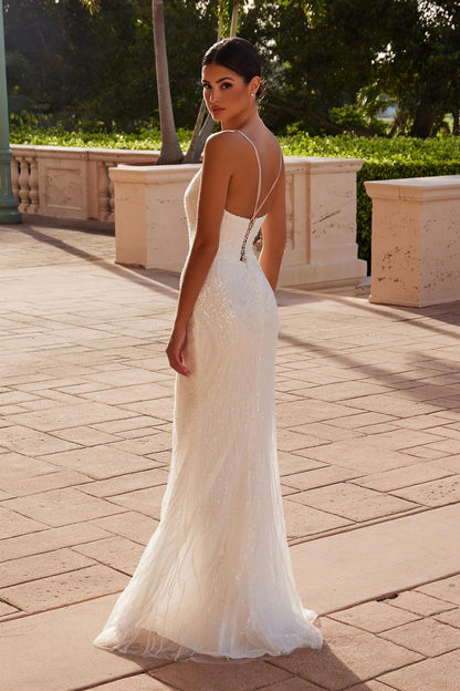Spagetty Wedding Dress