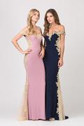 Dress long gold